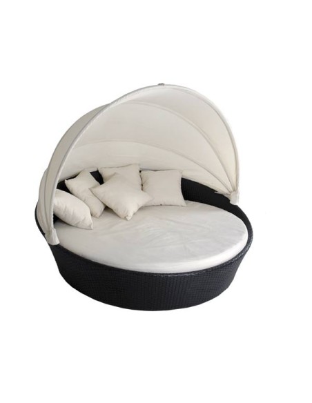 Cama redonda para exterior Adelay