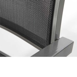 Sillón de jardín Jacksonville antracita 2