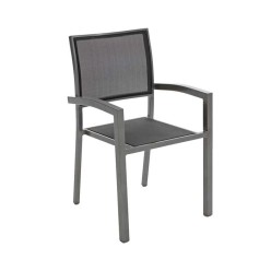 Sillón de jardín Jacksonville antracita