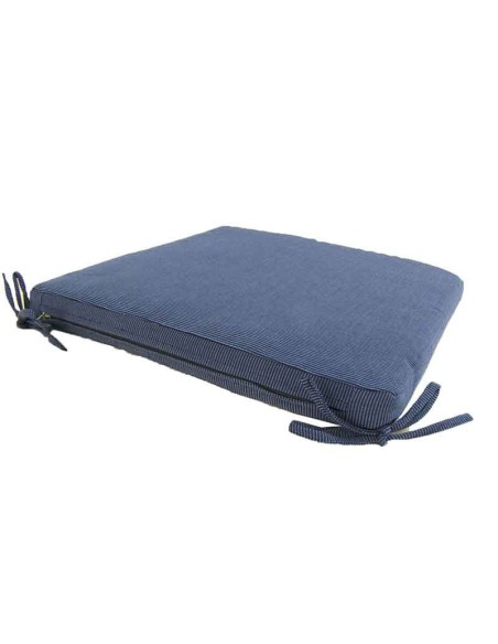 Cojín para jardín lux azul - Pack 6 unidades
