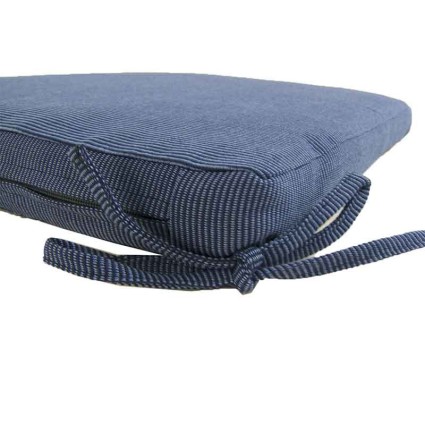 Cojín para jardín lux azul - Pack 6 unidades