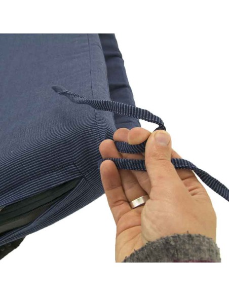 Cojín para jardín lux azul - Pack 6 unidades