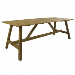 Mesa para jardín madera teca 215 Teca Lux
