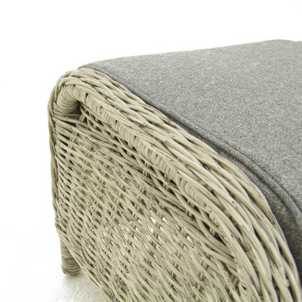 Resposapiés para jardín rattán sintético Sala