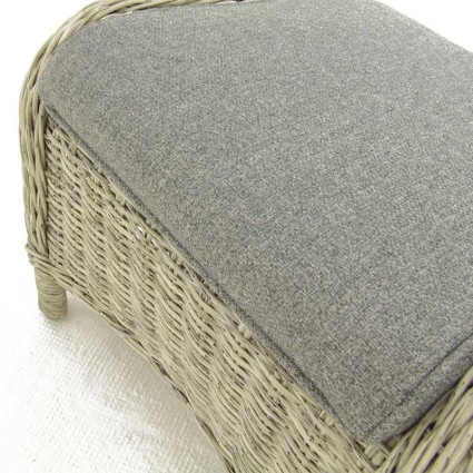 Resposapiés para jardín rattán sintético Sala