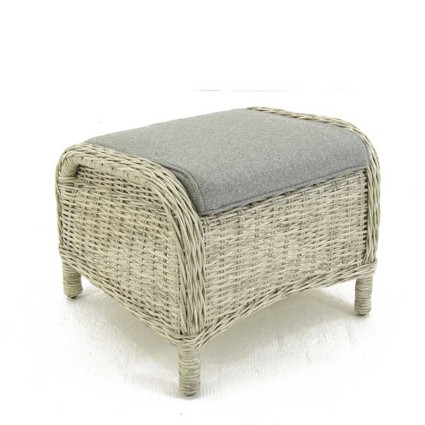 Resposapiés para jardín rattán sintético Sala