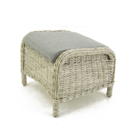 Resposapiés para jardín rattán sintético Sala