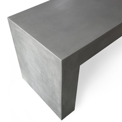 Banco de cemento para jardin 160 cm