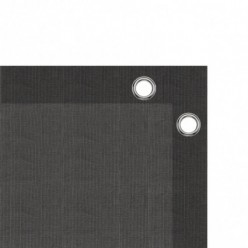 Cubre barandilla para exterior 5 x 0.90m Negro