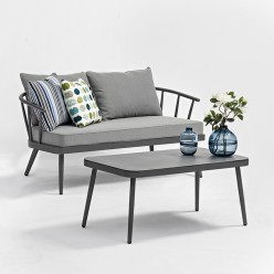 Conjunto de sofa de jardim Assam 2