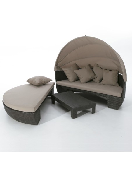 Conjunto sofá modular exterior Nado Denver