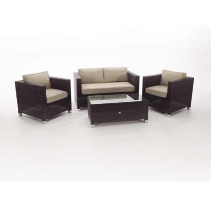 Conjunto sofás exterior fibra Florida