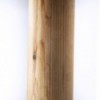 Parasol fijo redondo de madera y caña sudafricana 200 cm