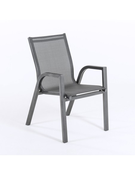 Fauteuil de jardin renforce Anthracite