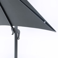 Parasol de jardin pendulo 300 cm Gris Antracita 2