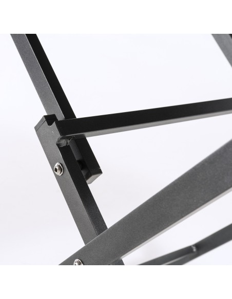 Table de jardin pliante en aluminium 70 cm Anthracite