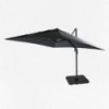 Tela recambio de color gris para parasol péndulo 3 x 3 cm