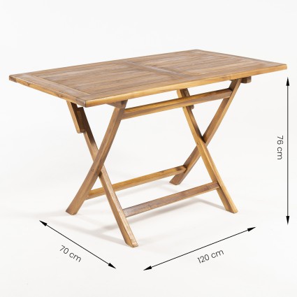 Jardim conjunto retangular teca 120 sara