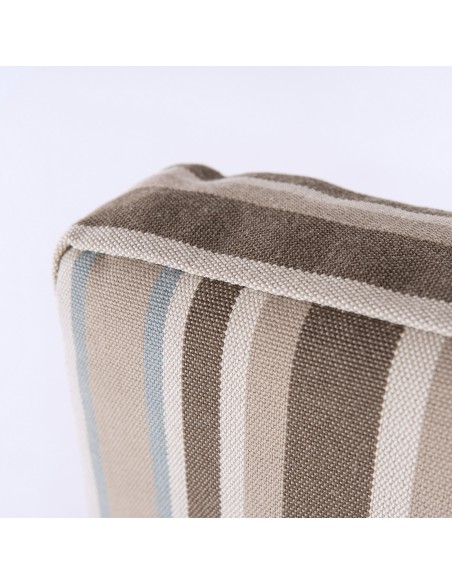 Cojin posiciones para jardin lux estampado rayas - Pack 6 unidades