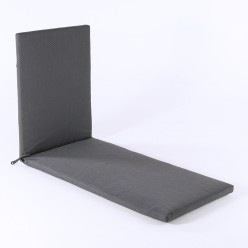 Coussin pour bain de soleil lux anthracite