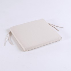 Coussin d'assise d'exterieur Lux creme