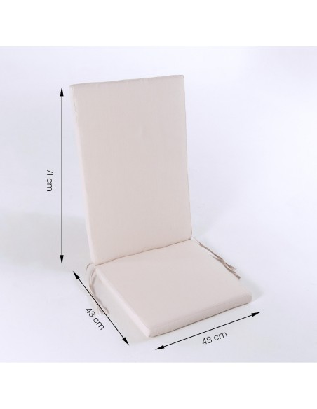 Coussin pour positions outdoor Lux cream