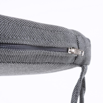 Coussin d'assise d'exterieur Gris olefine