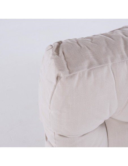 Coussin d'assise pour palette Olefin brut - Pack 4 unites