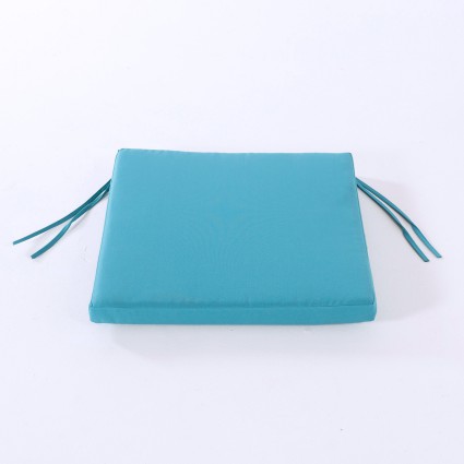 Cojin de exterior estandar turquesa - Pack 6 unidades