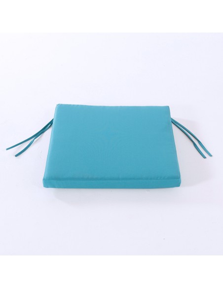 Coussin d'exterieur standard turquoise - Pack 6 unites