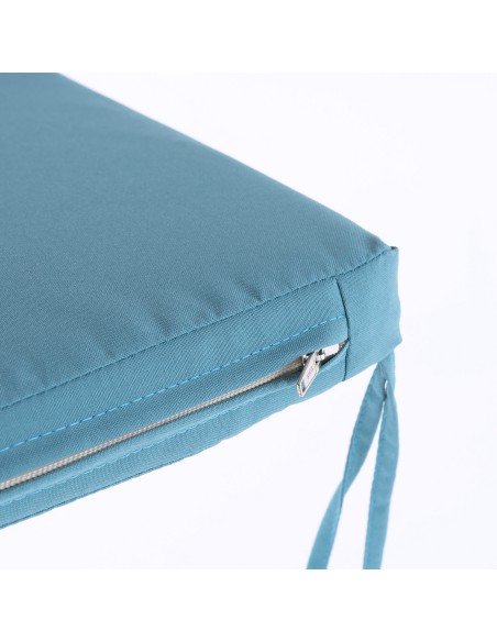 Coussin d'exterieur standard turquoise - Pack 6 unites