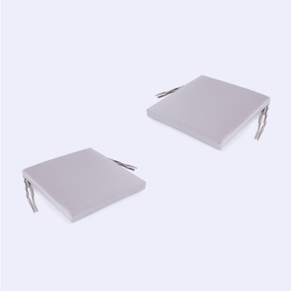 Cojin asiento de exterior estandar piedra - Pack 2 unidades
