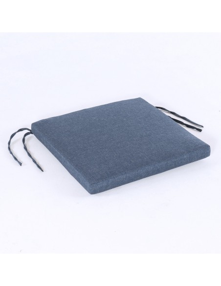 Cojin asiento para exterior olefin azul