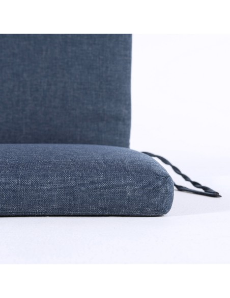 Cojin posiciones para exterior olefin azul