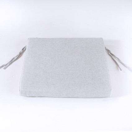 Cojin para exterior asiento olefin gris claro - Pack 6 unidades