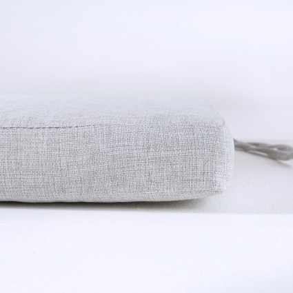 Cojin para exterior asiento olefin gris claro - Pack 6 unidades