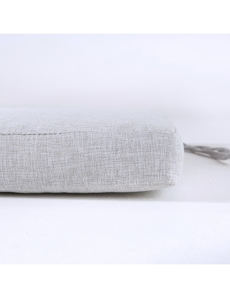 Cojin para exterior asiento olefin gris claro - Pack 6 unidades
