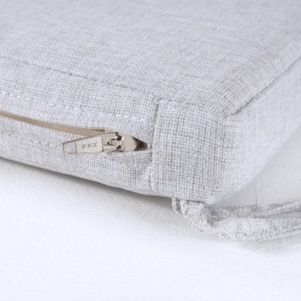 Cojin para exterior asiento olefin gris claro - Pack 6 unidades