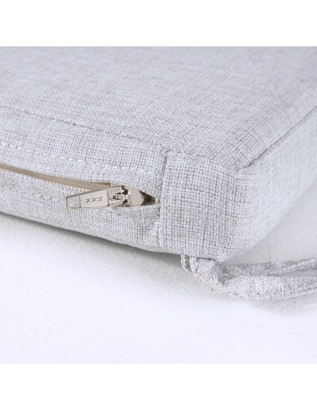 Cojin para exterior asiento olefin gris claro - Pack 6 unidades