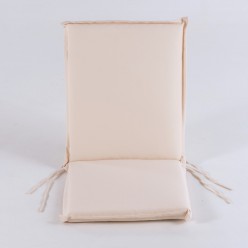 Cojin posiciones silla de teca de jardin estandar beige 2