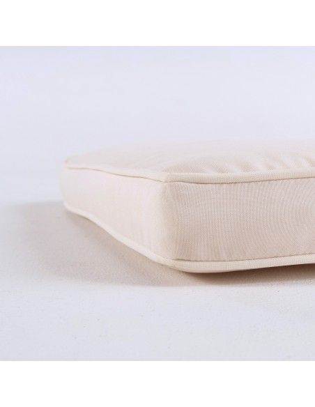 Coussin courbe d'exterieur standard beige - Pack 2 unites