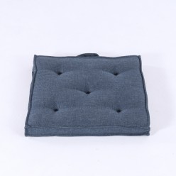 Cojin asiento 42 cm de jardin Olefin azul 2