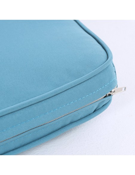Cojin de exterior curvado estandar turquesa