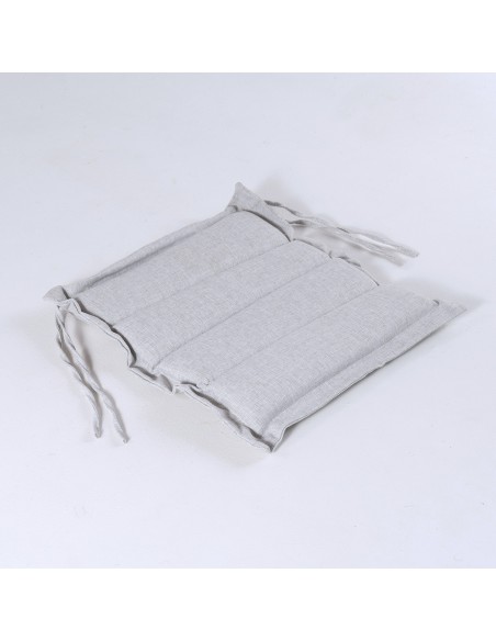 Cojin asiento 37 cm de exterior Olefin gris claro