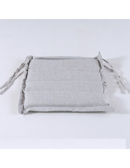 Cojin asiento 37 cm de exterior Olefin gris claro