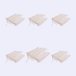 Cojin de exterior estandar beige 37 cm - Pack 6 unidades 2
