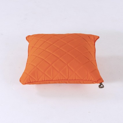 Cojin decorativo 40x40 estandar naranja de exterior