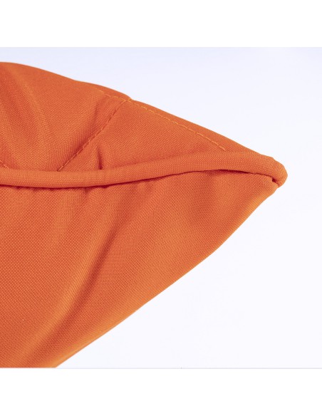 Cojin decorativo 40x40 estandar naranja de exterior