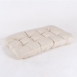 Almofadas de assento de baunilha para paletes