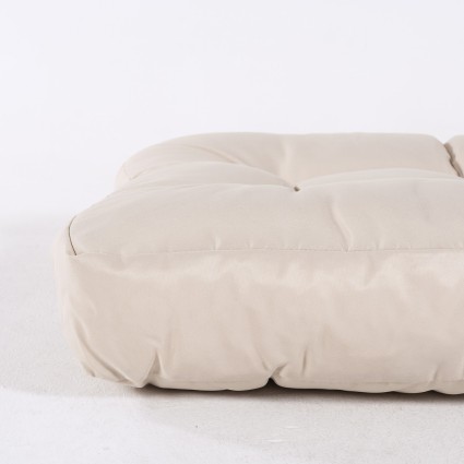 Almofadas de assento de baunilha para paletes